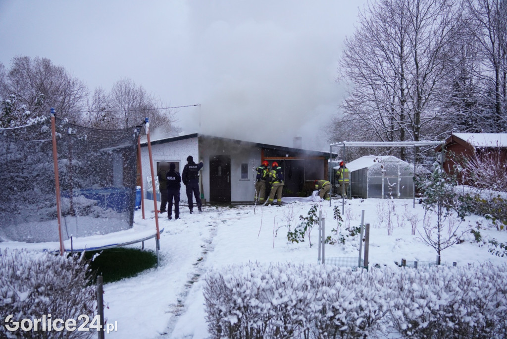 Pożar przy ulicy Kościuszki (25.11.)