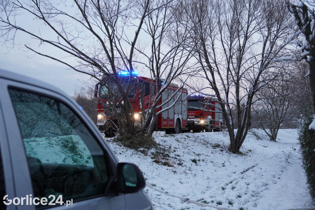 Pożar przy ulicy Kościuszki (25.11.)