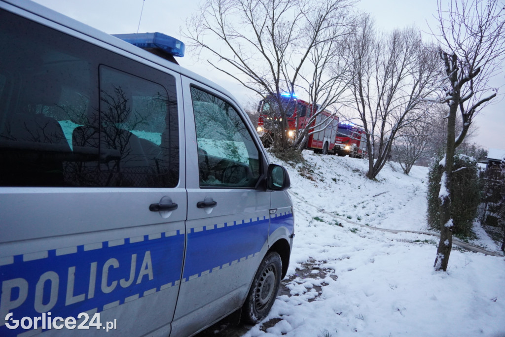 Pożar przy ulicy Kościuszki (25.11.)