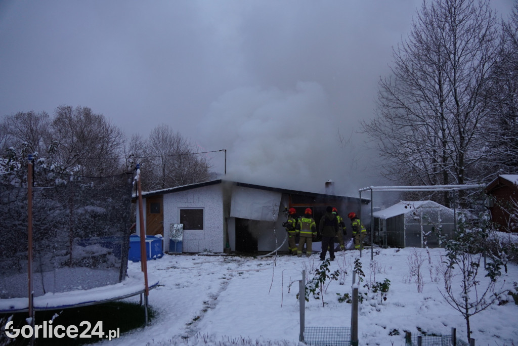 Pożar przy ulicy Kościuszki (25.11.)