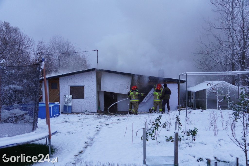 Pożar przy ulicy Kościuszki (25.11.)