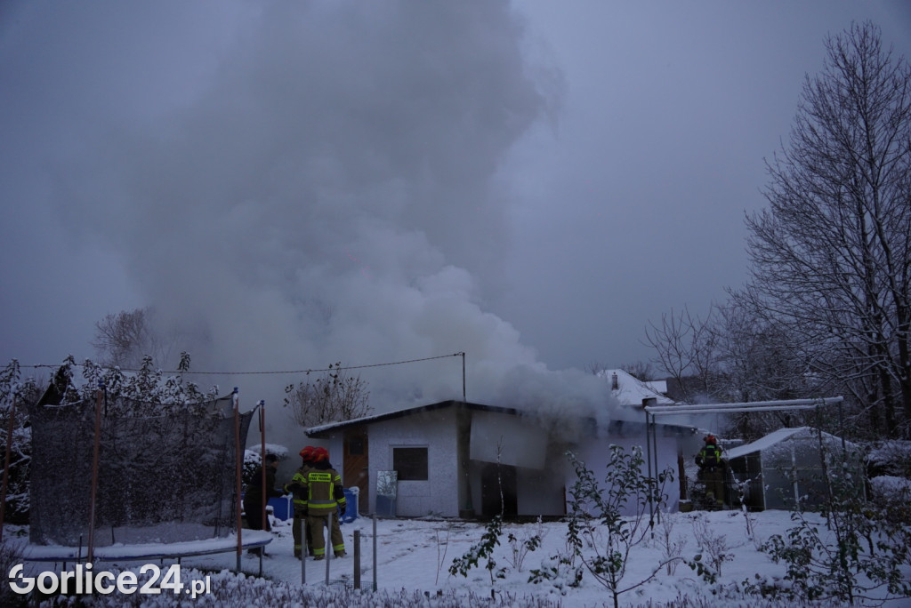 Pożar przy ulicy Kościuszki (25.11.)