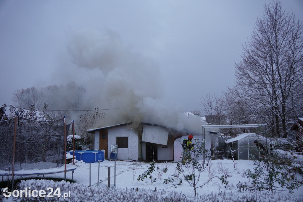 Pożar przy ulicy Kościuszki (25.11.)