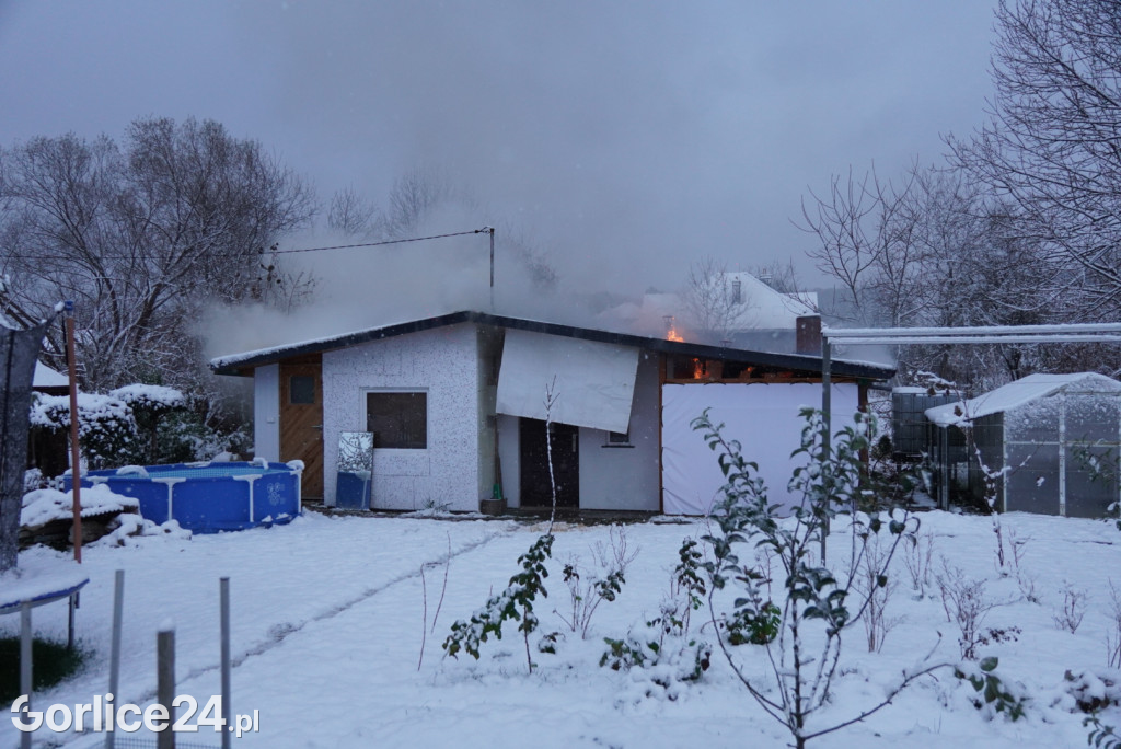 Pożar przy ulicy Kościuszki (25.11.)