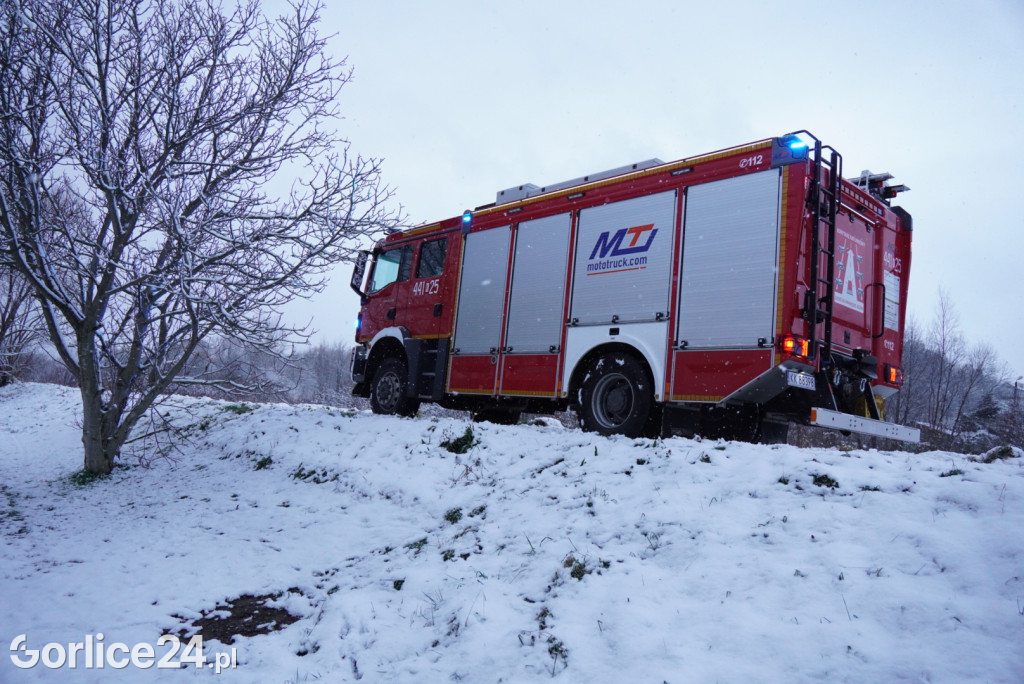 Pożar przy ulicy Kościuszki (25.11.)
