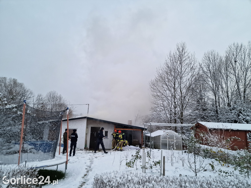 Pożar przy ulicy Kościuszki (25.11.)