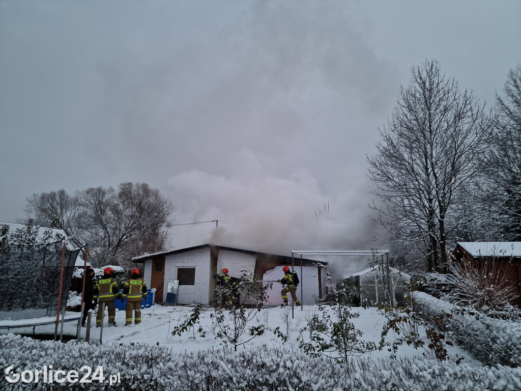 Pożar przy ulicy Kościuszki (25.11.)