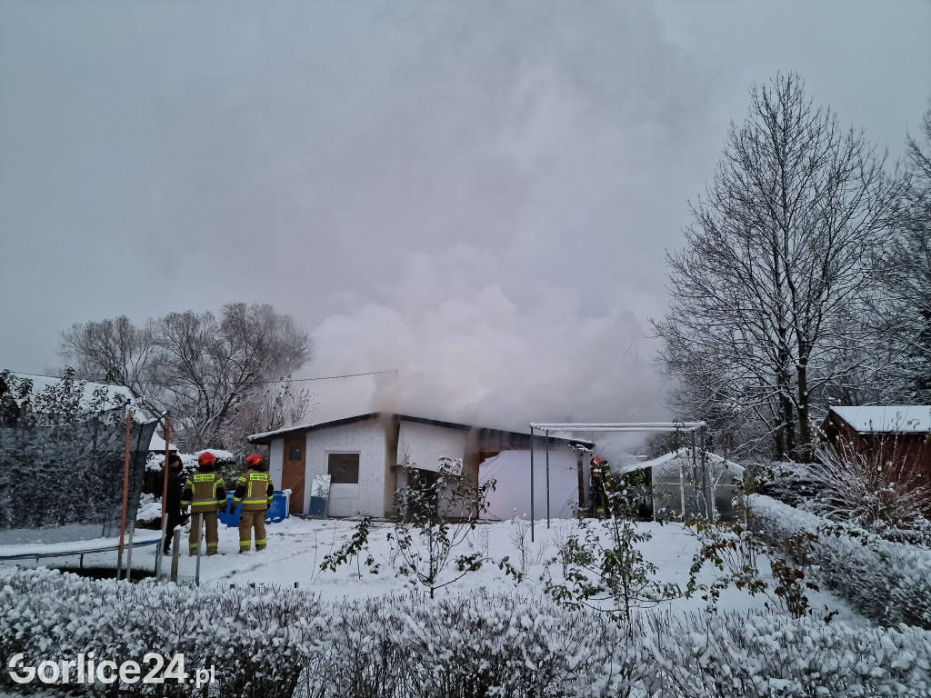 Pożar przy ulicy Kościuszki (25.11.)
