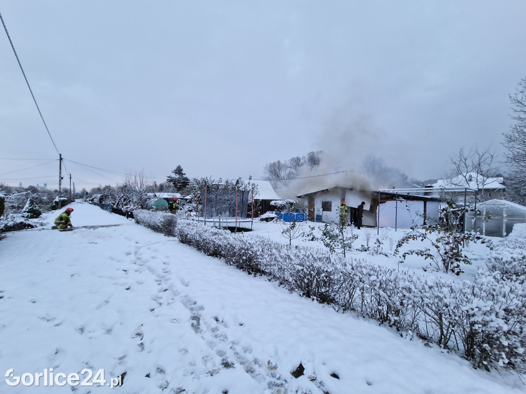 Pożar przy ulicy Kościuszki (25.11.)