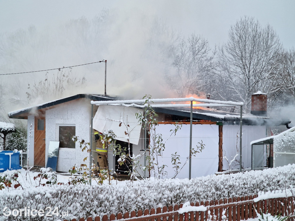 Pożar przy ulicy Kościuszki (25.11.)