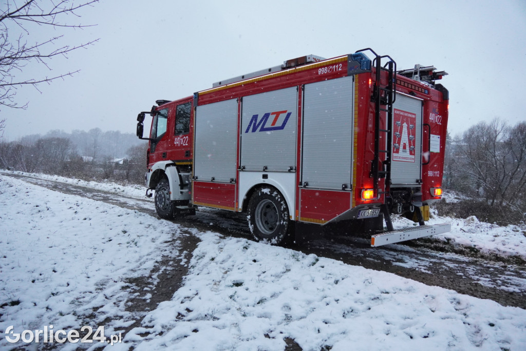 Pożar przy ulicy Kościuszki (25.11.)