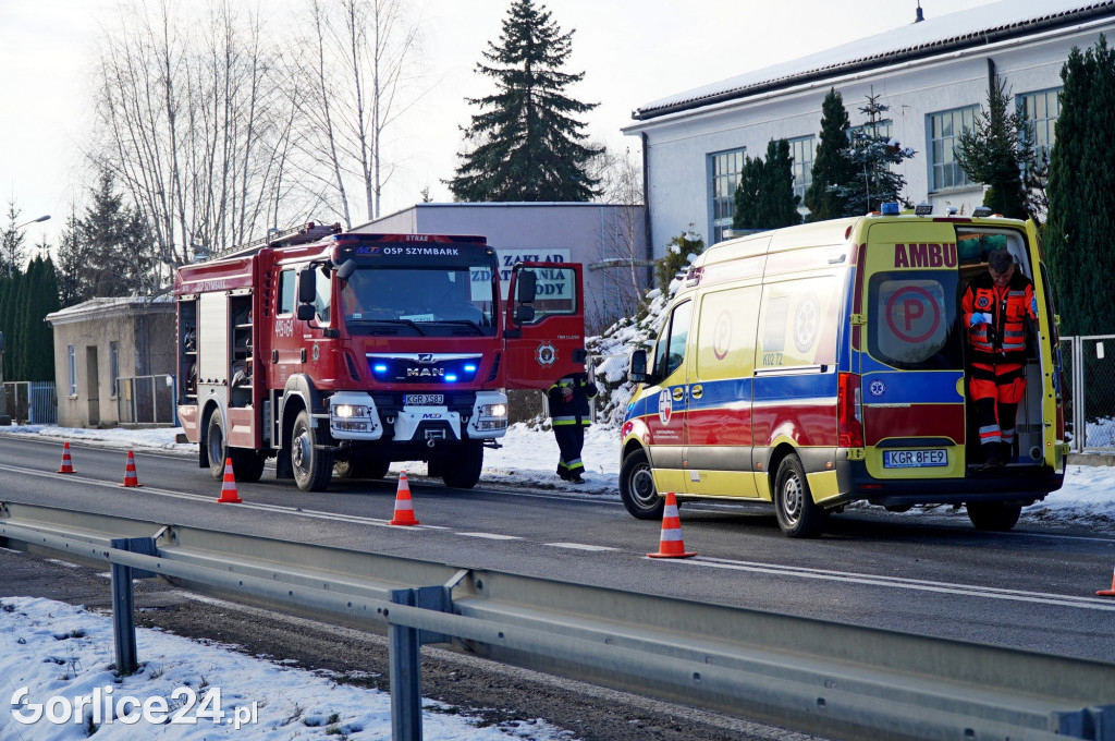 Ropica Polska. Wypadek przy wodociągach (30.11.)