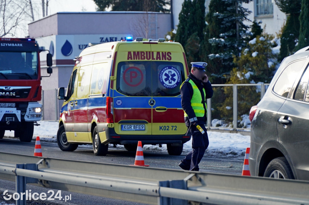 Ropica Polska. Wypadek przy wodociągach (30.11.)