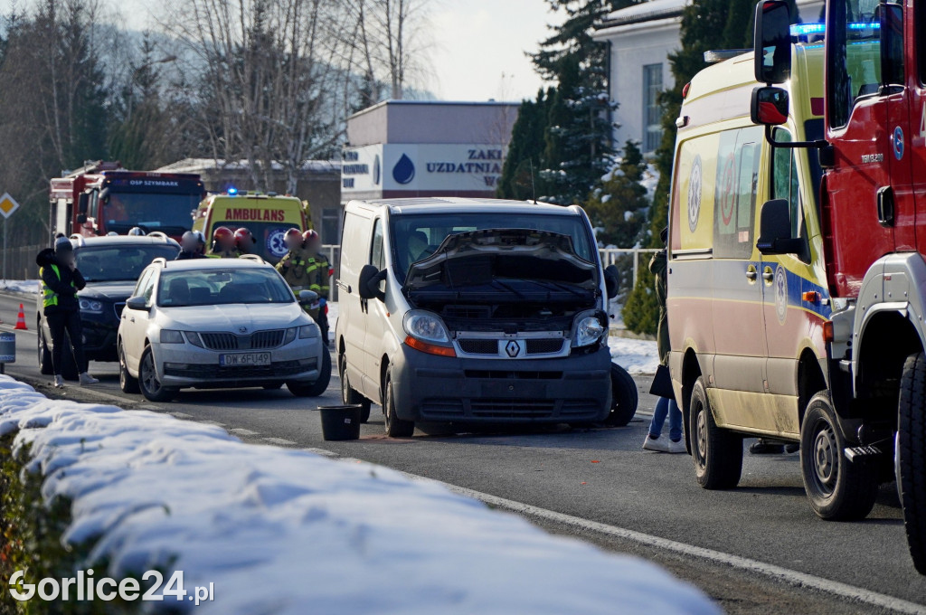 Ropica Polska. Wypadek przy wodociągach (30.11.)