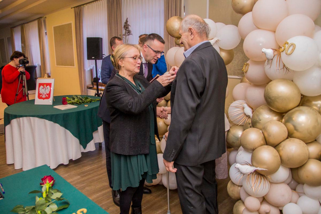 Uroczystość wręczenia medali za długoletnie pożycie małżeńskie 29.11