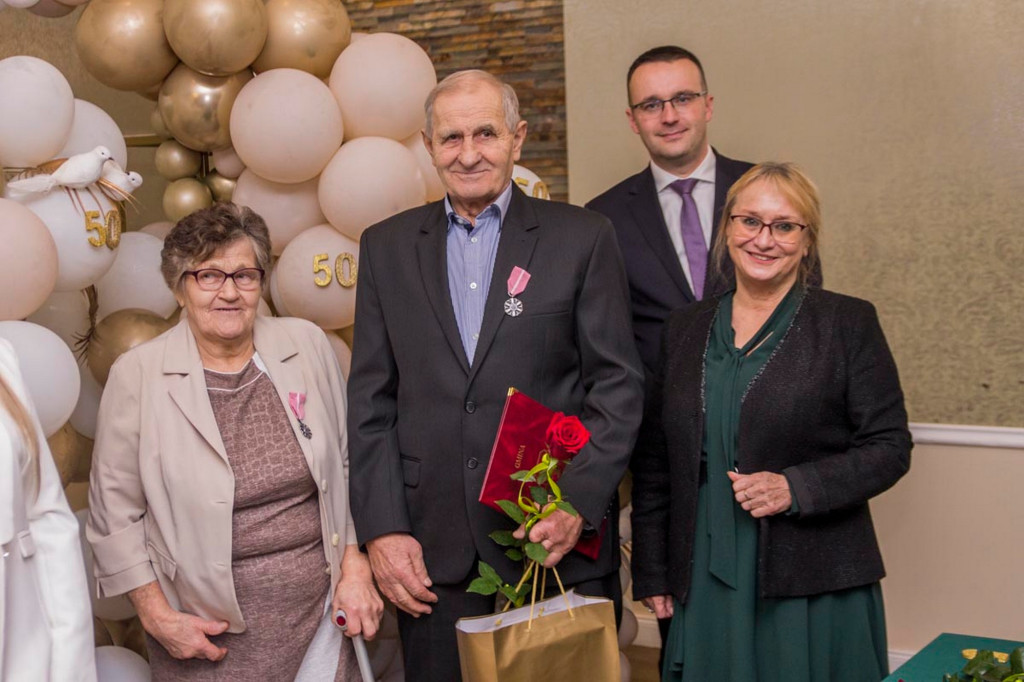 Uroczystość wręczenia medali za długoletnie pożycie małżeńskie 29.11