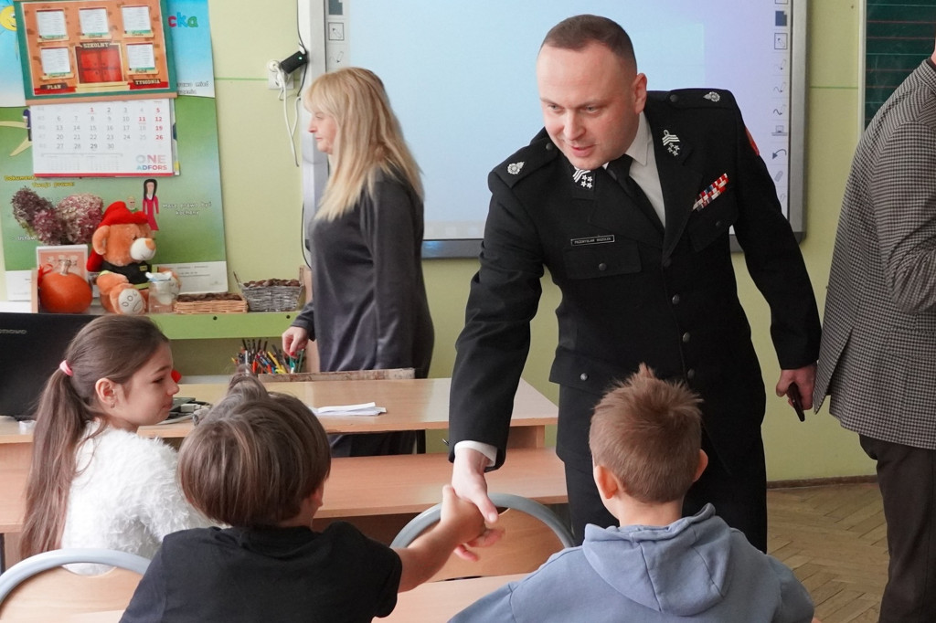 Szkolenia z pierwszej pomocy w SP w Kobylance 30.11