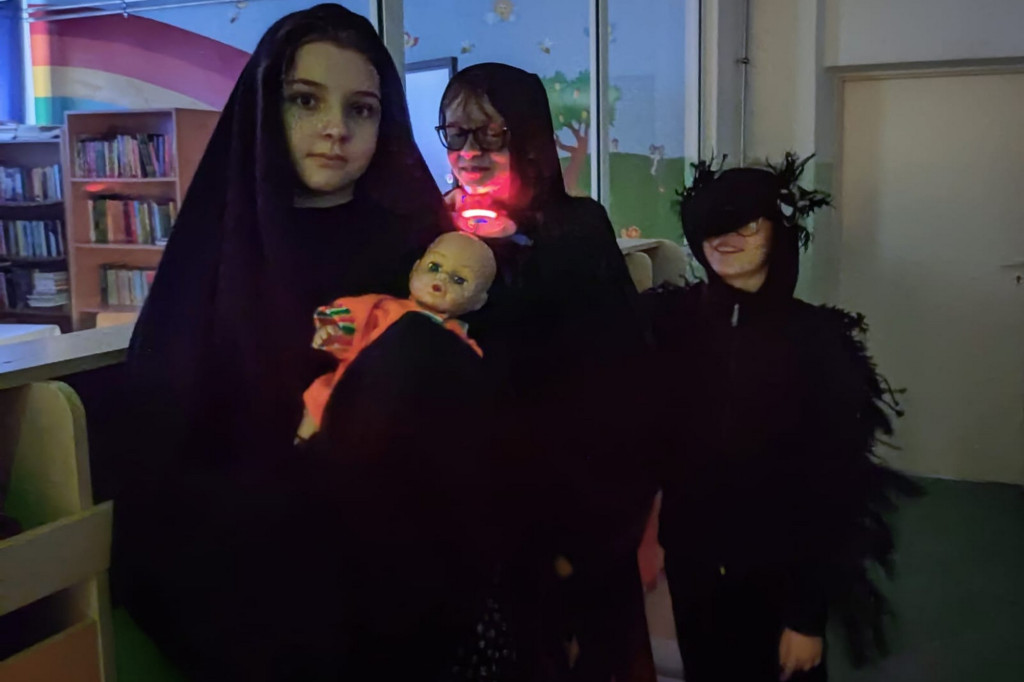 Dziady część II w Szkole Podstawowej w Jankowej 1.12