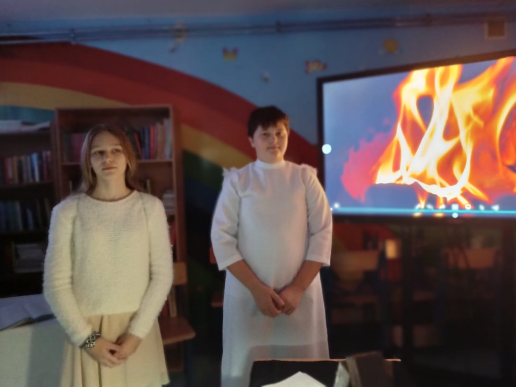 Dziady część II w Szkole Podstawowej w Jankowej 1.12