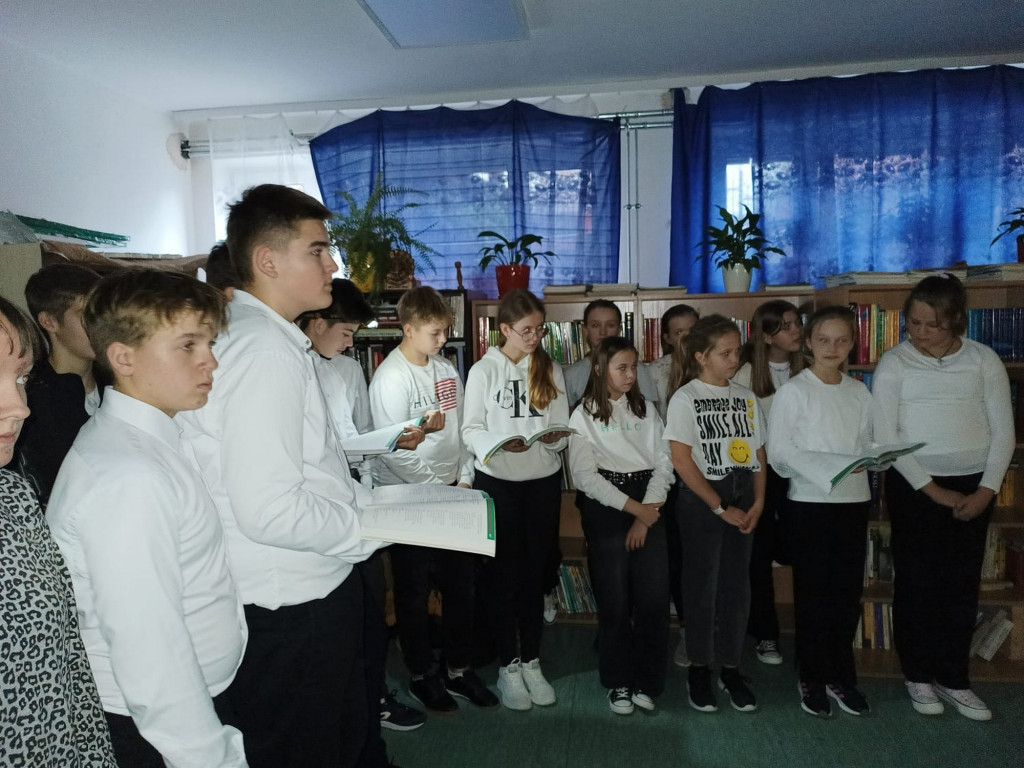Dziady część II w Szkole Podstawowej w Jankowej 1.12