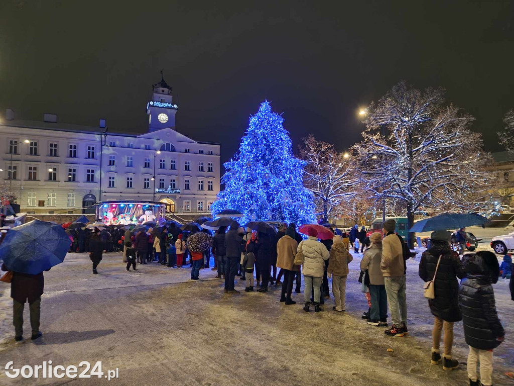 Choinka na gorlickim Rynku