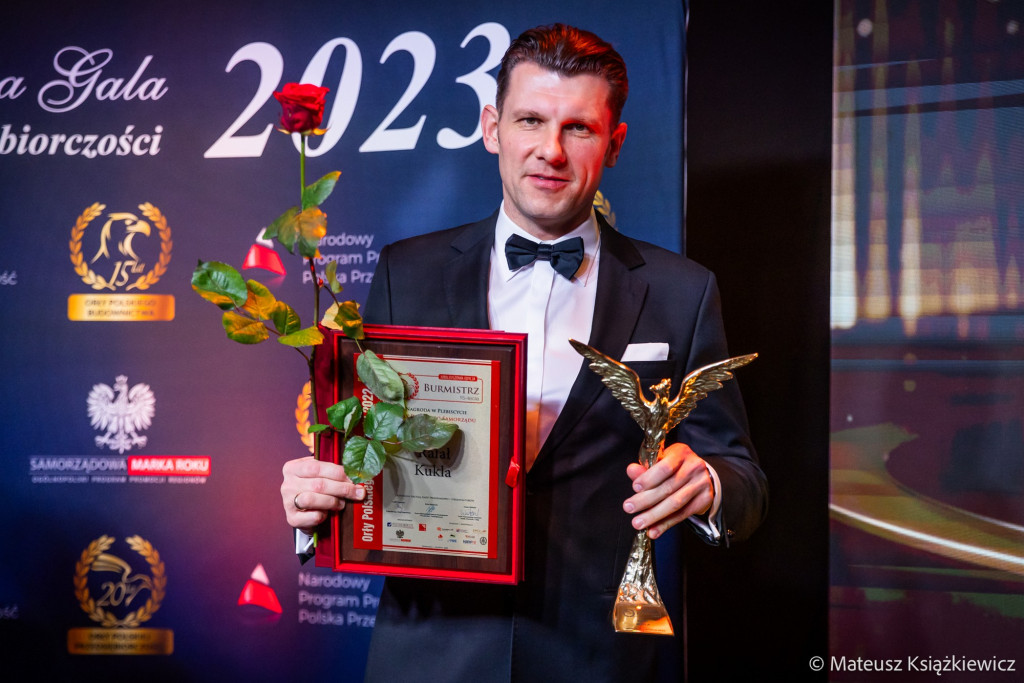  Tytuł „Burmistrza 15-lecia” dla Rafała Kukli