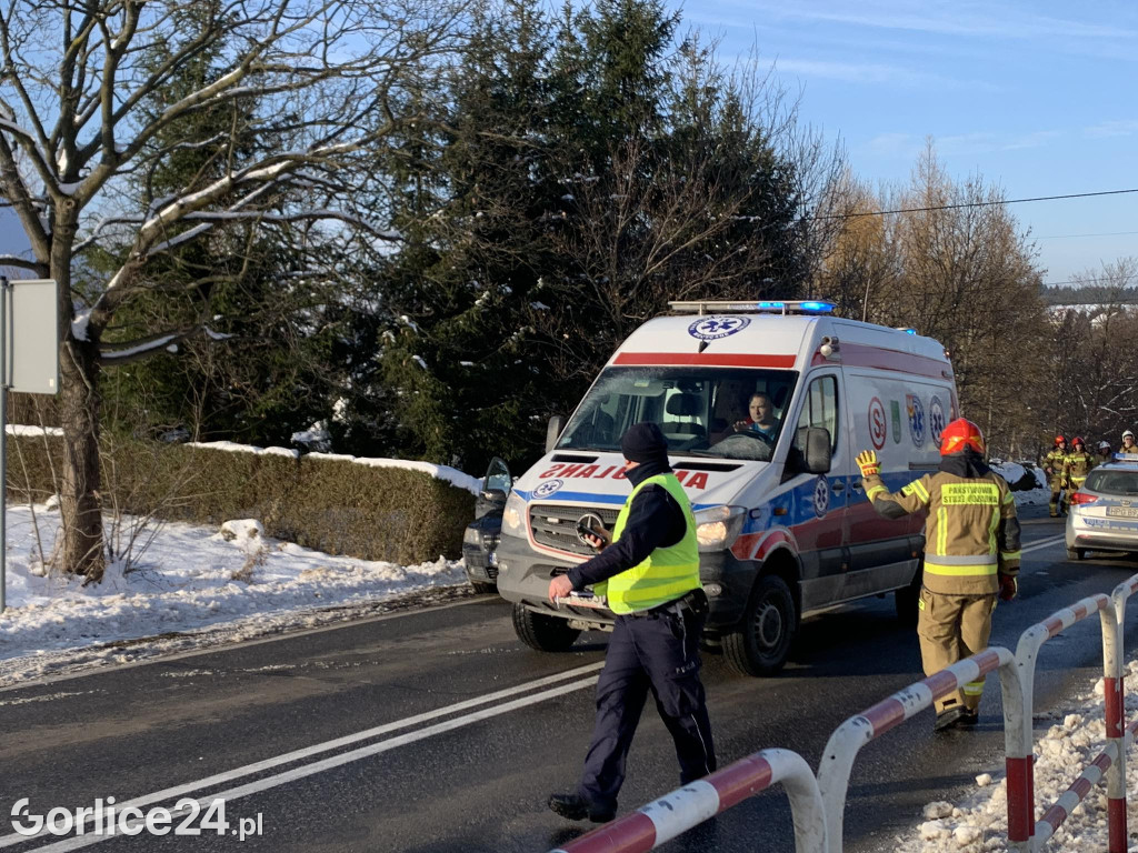 Wypadek w Siedliskach (05.12.)