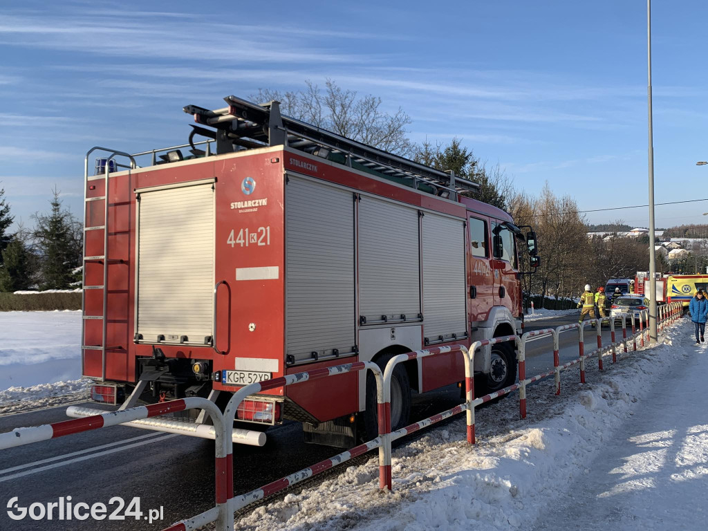 Wypadek w Siedliskach (05.12.)