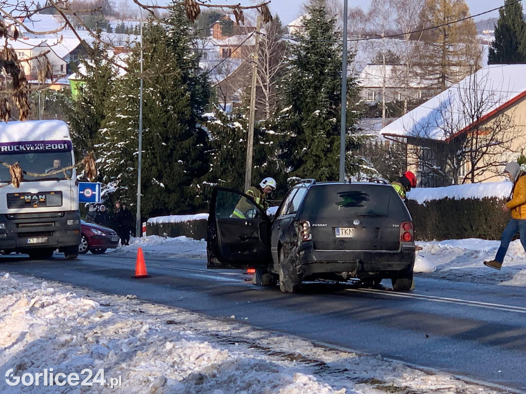 Wypadek w Siedliskach (05.12.)