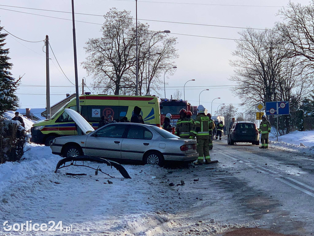 Wypadek w Siedliskach (05.12.)