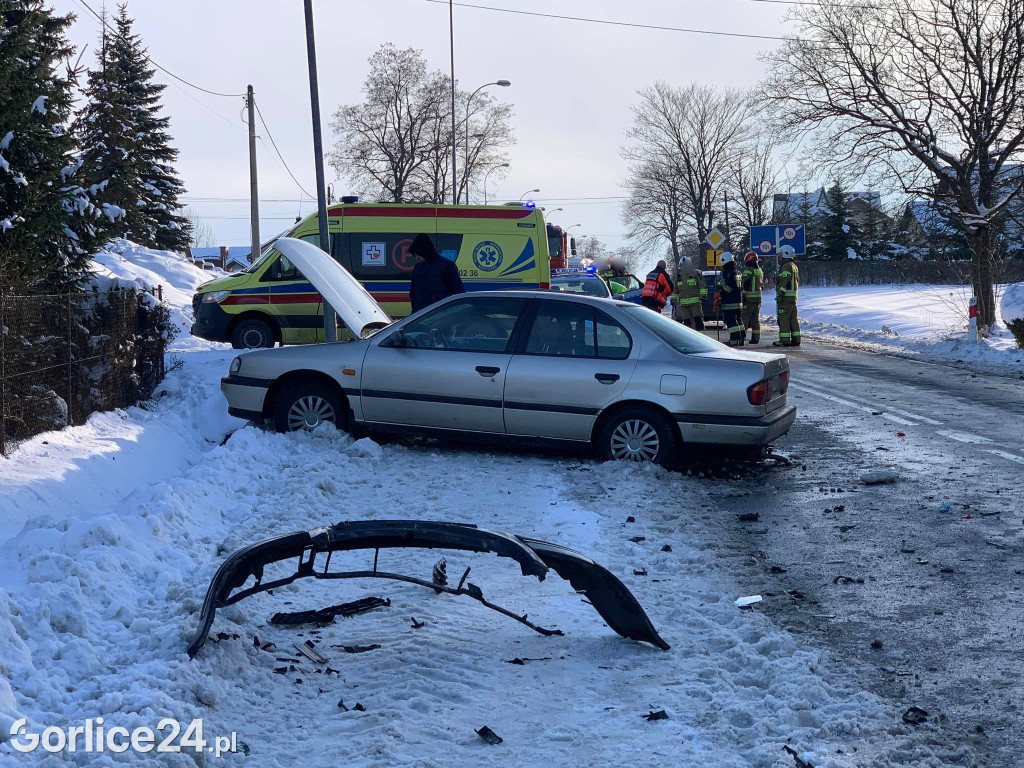 Wypadek w Siedliskach (05.12.)