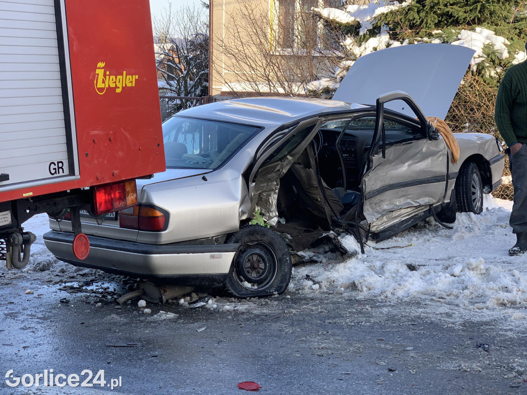 Wypadek w Siedliskach (05.12.)
