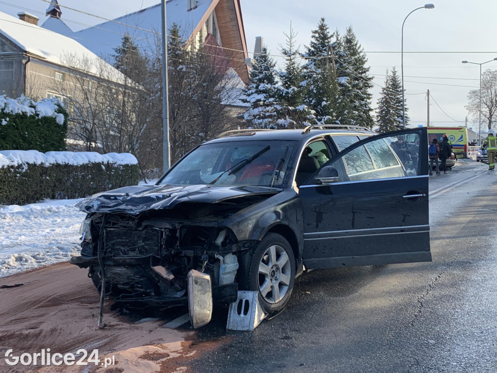 Wypadek w Siedliskach (05.12.)