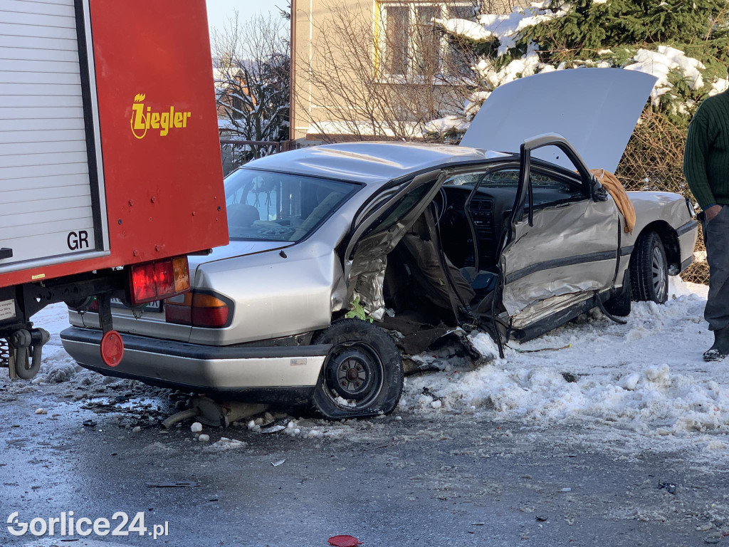 Wypadek w Siedliskach (05.12.)