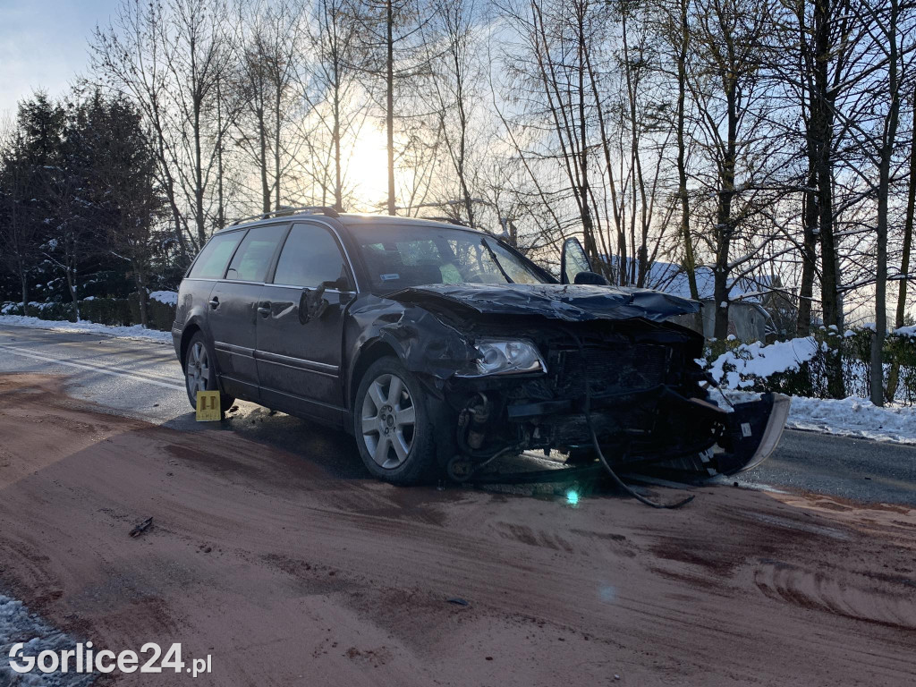 Wypadek w Siedliskach (05.12.)