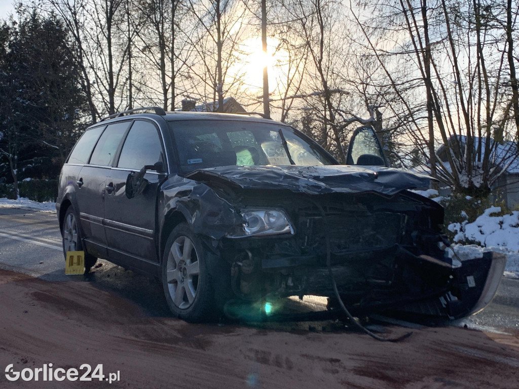 Wypadek w Siedliskach (05.12.)