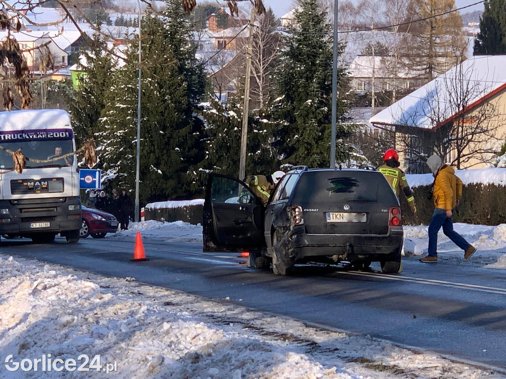 Wypadek w Siedliskach (05.12.)