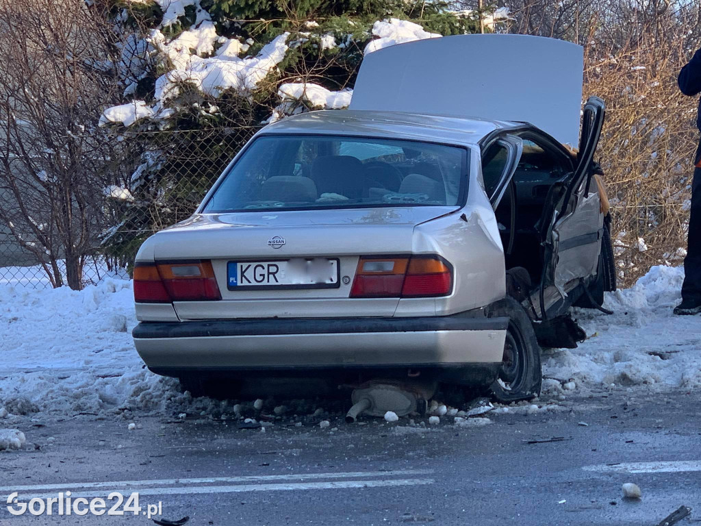 Wypadek w Siedliskach (05.12.)