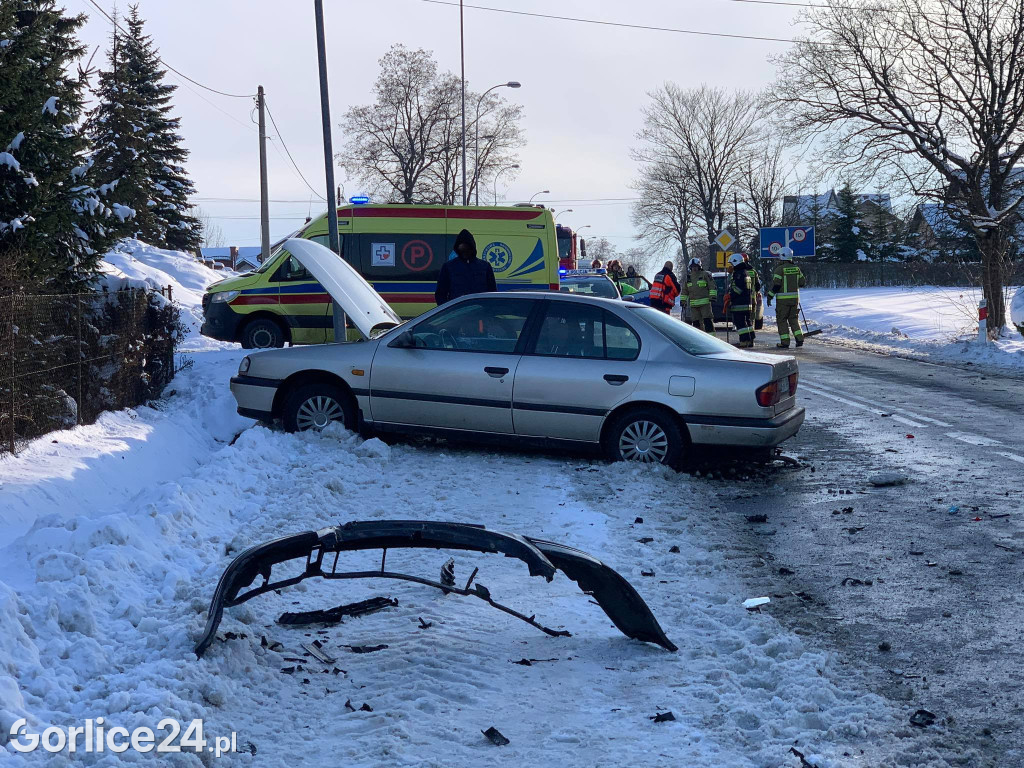 Wypadek w Siedliskach (05.12.)