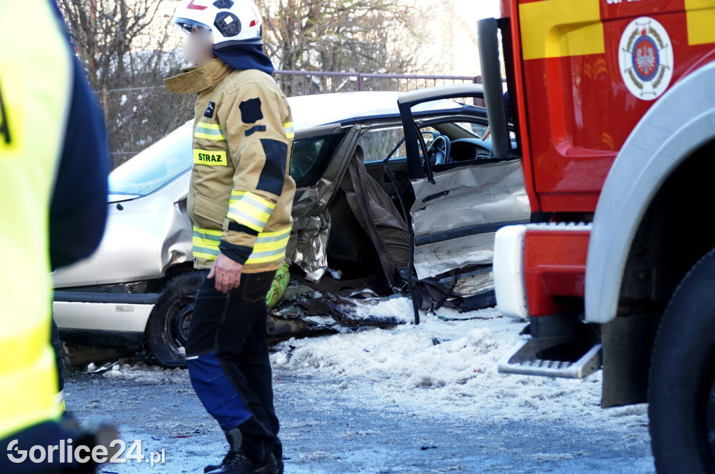 Wypadek w Siedliskach (05.12.)