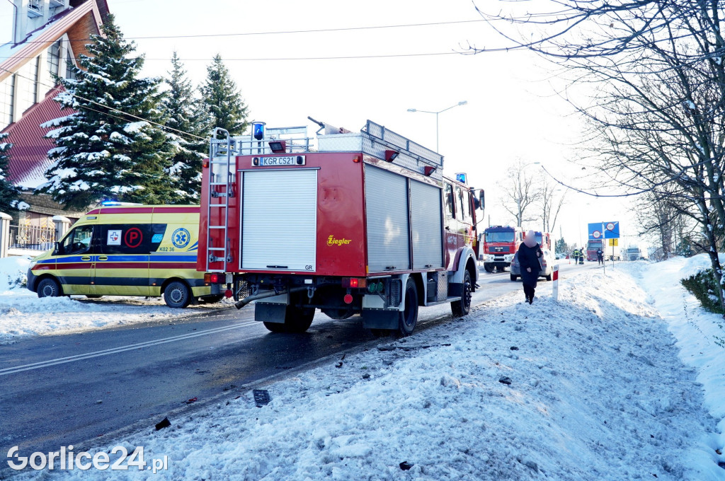 Wypadek w Siedliskach (05.12.)