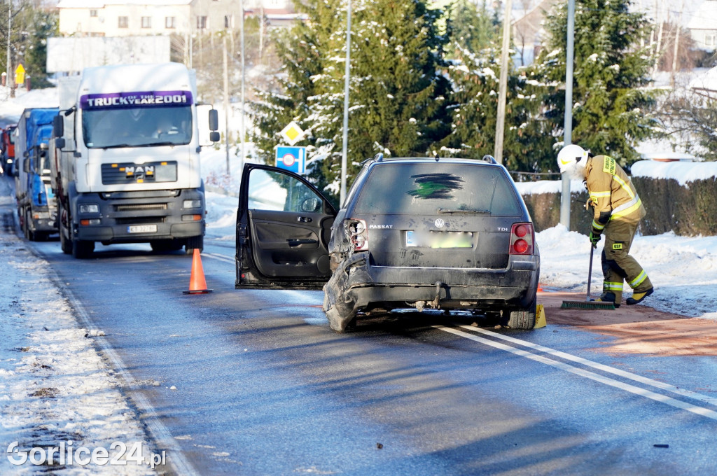 Wypadek w Siedliskach (05.12.)