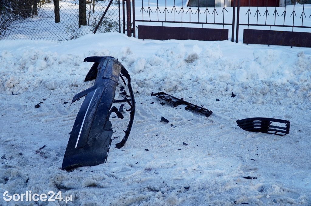Wypadek w Siedliskach (05.12.)