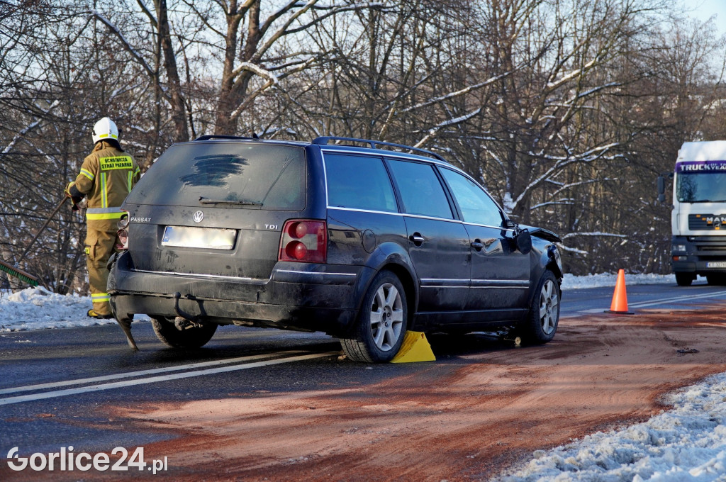 Wypadek w Siedliskach (05.12.)
