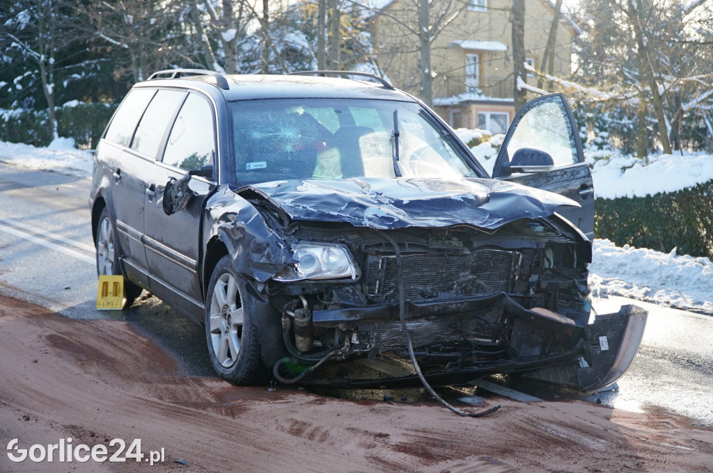 Wypadek w Siedliskach (05.12.)