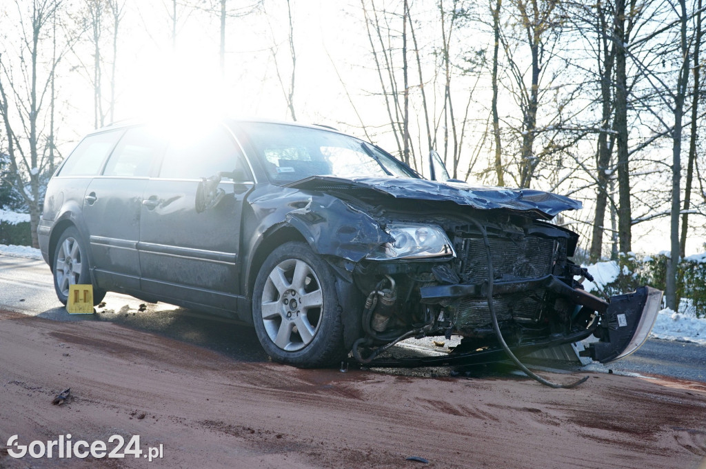 Wypadek w Siedliskach (05.12.)