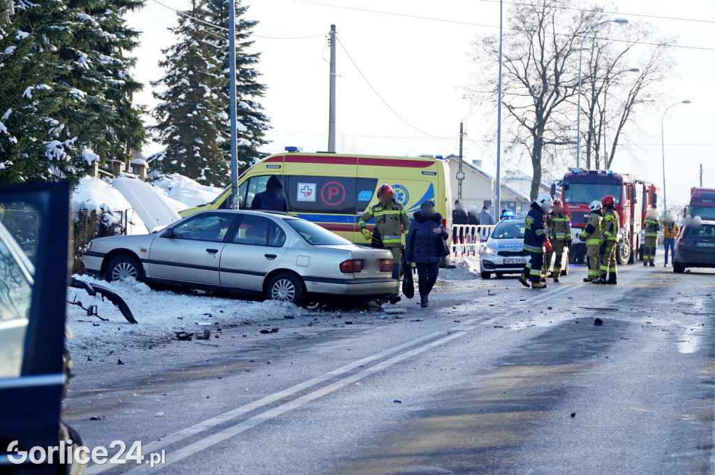 Wypadek w Siedliskach (05.12.)