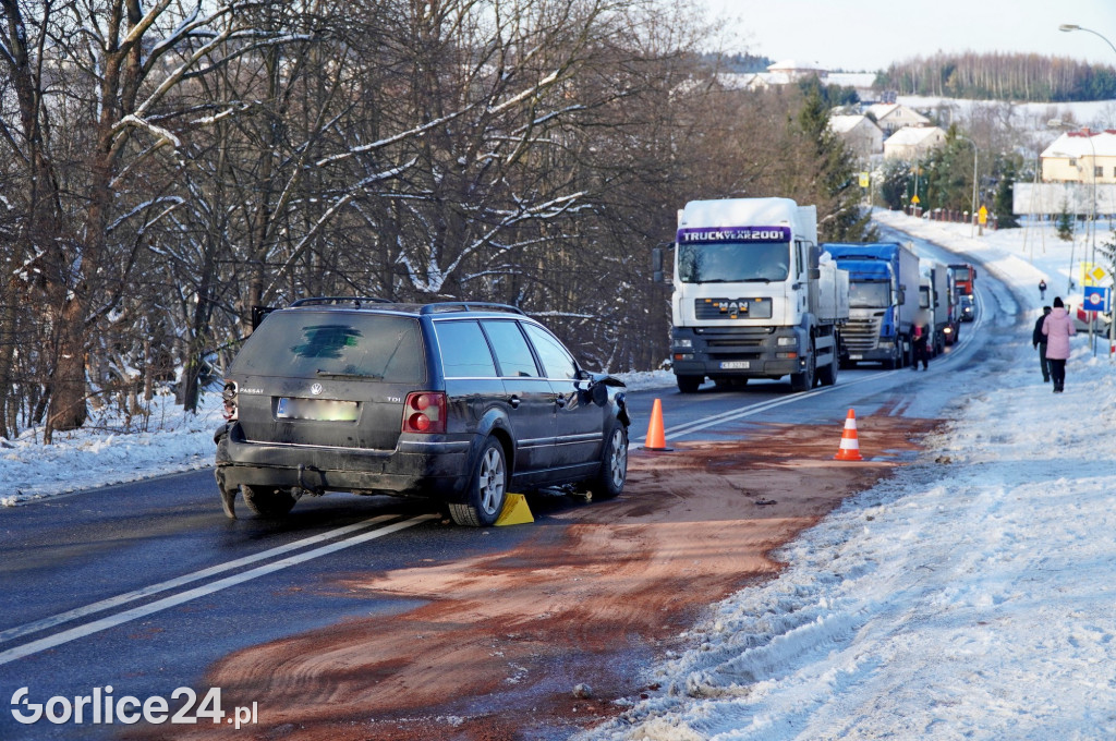 Wypadek w Siedliskach (05.12.)