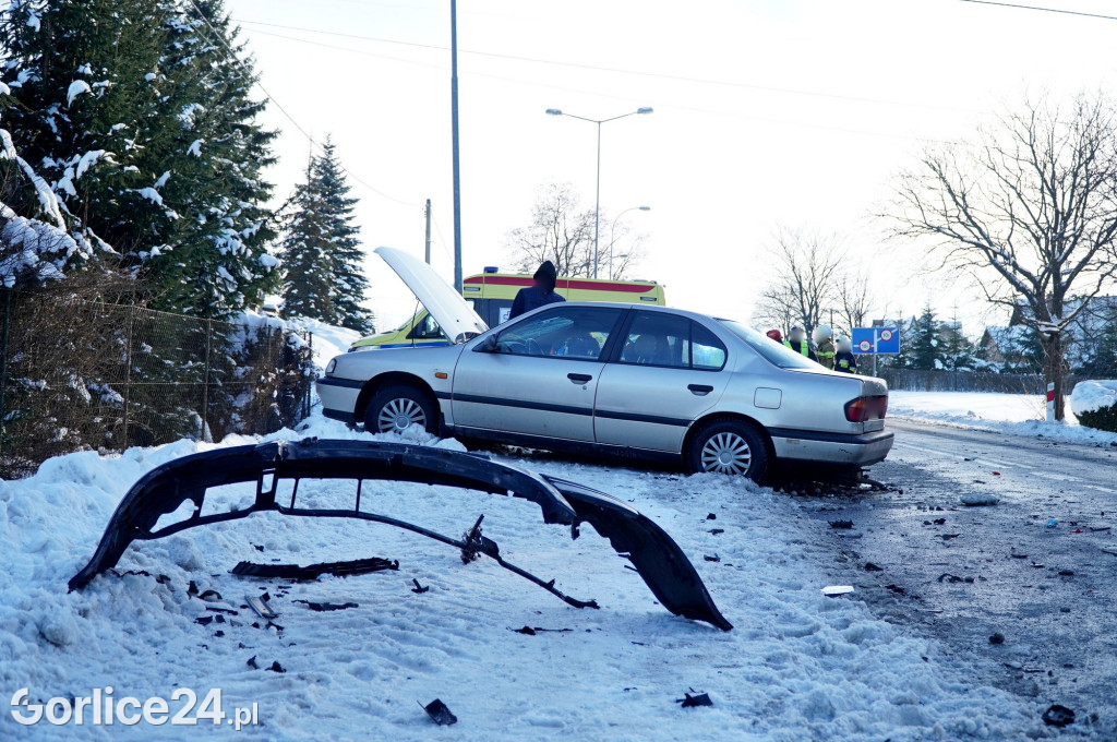 Wypadek w Siedliskach (05.12.)