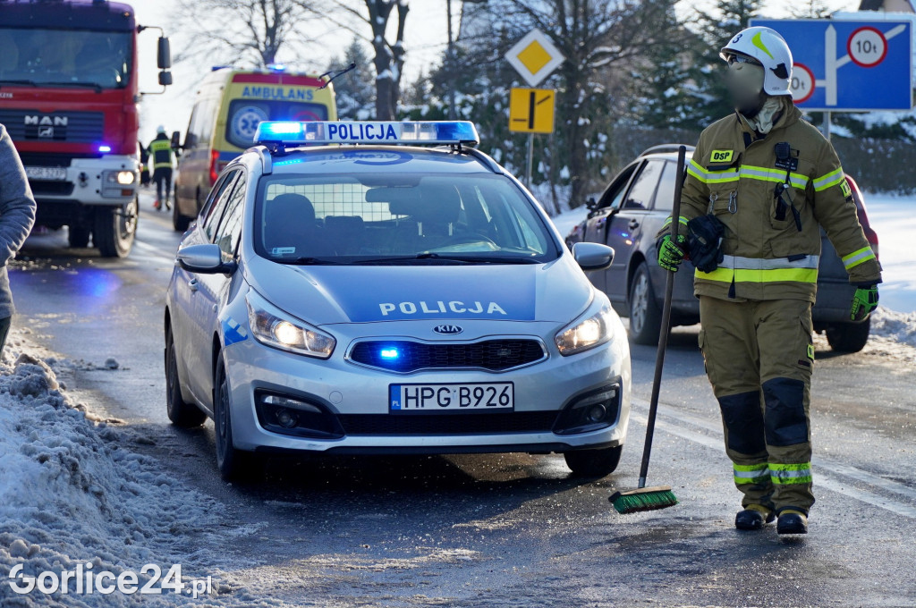Wypadek w Siedliskach (05.12.)